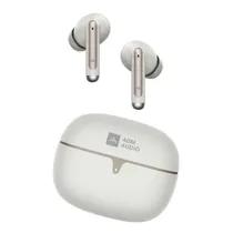 Fone de Ouvido Sem Fio Agm Mobile Buds 5 com Bluetooth / IPX4 / Touch - Bege