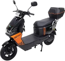Motoneta Elétrica Smart Wheel Saige 48V 24AH 1000W Roda 10" 32KM/H Black/Orange