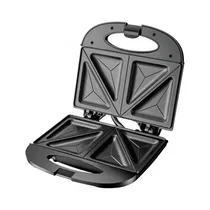 Sandwichera Grill Mega Star TX8828A 220V - Negro