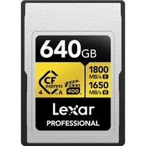 Memória Lexar Cfexpress 640GB Type A 1800MBS