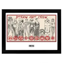 Abystyle Poster One Piece Straw Hat Crew Mugiwara In Full 82187