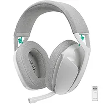 Headset Gamer Logitech G325 Lightspeed Wireless / Bluetooth - Branco / Cinza (981-001530)