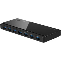 Hub TP-Link UH700 Con 7 Puertos USB 3.0 5GBPS Bivolt - Negro