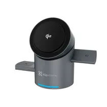 Carregador Wireless KDC-400 Powerdesk Spin 3IN1 Black