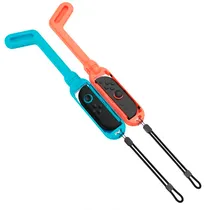 Suporte Taco de Golf Ipega PG-SW2091 para Controle de Nintendo Switch com 2 Pecas - Azul/Vermelho