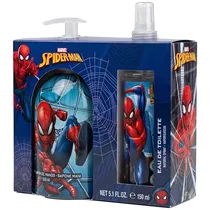 Colônia Spray Infantil Marvel Spiderman Edt 150ML + Sabonete Líquido para Mãos