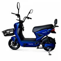 Motocicleta Elétrica Smartfy BE04BL - 800W - Azul