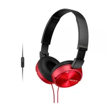 Auricular Sony On-Ear MDR-ZX310 AP Red c/Mic.