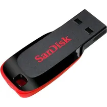 Pen Drive 128GB Sandisk Z50 Black/Red