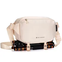 Bolsa p/Camaras K&F Sling Bag Urban Wander Beige