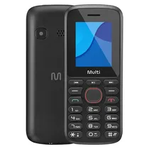 Celular Multi Up Play P9134 / 3G / Dual Sim / 1.8" / 800MAH / Bluetooth / Camera / Lanterna - Preto