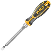 Chave de Fenda Ingco AKISD0201 - 2 Em 1 - PH2/SL6 - Preto e Laranja
