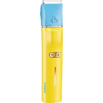 Cortador de Pelo para Animais de Estimação VGR V-219 3 Em 1 Recarregável - Amarelo/Azul Claro