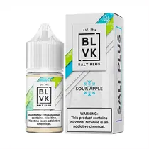 BLVK Salt Plus Sour Apple Ice 30ML 50MG