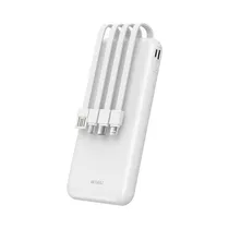 Cargador Portátil Wiwu P-08B 10.000 Mah White