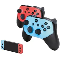 Mini Console Arcade Retrô Xion XI-GAME64 - Vermelho/Azul Claro