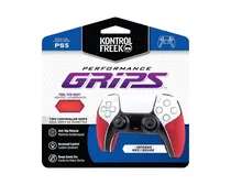 Ac PS5 Borracha Kontrolfreek Performance Grips Inferno Red 079925