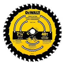 Disco Dewalt 7 1/4" 40T para Clavos DWA171440 – 7 1/4" / 40 Dentes