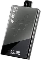 Vape Descartável Life Pod One - Love 66 - 40000 Puffs - Carbon Black