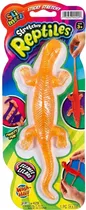 Slimeez Stretchy Reptiles Lizard Orange Ja-Ru - 429