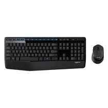 Kit Teclado + Mouse Sem Fio Logitech MK345 - Preto (Espanhol)