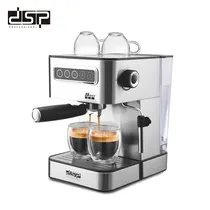 Cafetera Espresso DSP Eléctrica de 1.8L de 850W