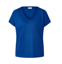 Camiseta Femenino Tchibo Piqué Jersey Shirt Mangas Cortas