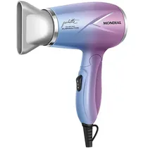 Secador de Cabelo Mondial Juliette SCT-JU-03 1.200 Watts Bivolt - Roxo/Azul