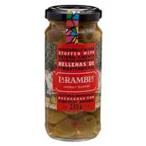 Aceitunas La Rambla Verdes Rellenas de Pimienta 235G 505008*