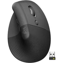 Mouse Logitech Lift Vertical Ergonômico Bluetooth - Preto (910-006466)