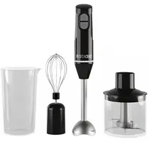 Mixer Itatiaia MXITA2MIDA 200 Watts + Batedor Fuê + Processador de Alimentos 220V ~ 50/60HZ - Preto/Silver
