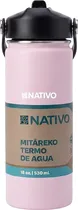 Termo Nativo Mitareko p/ Agua - 530ML - Rosa