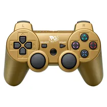 Controle Play Game Dualshock para PS3 Wireless - Dourado