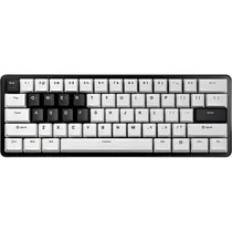 Teclado Mecânico Pulsar PCMK 3 He 60% RGB Hall Effect Magnetic Switch Bluetooth - Preto/Branco