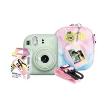 Kit Cámara Instantánea Fuji Instax Mini 12 Green