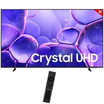 Smart TV LED 75" Samsung Crystal Uhd UN75U8000FG 4K Ultra HD Tizen Wi-Fi/Bluetooth com Conversor Digital
