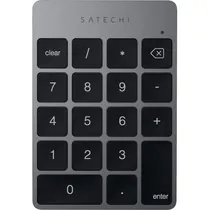 Teclado Numérico Sem Fio Satechi ST-Salkpm Bluetooth - Cinza Escuro