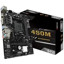 Placa Mãe AMD AM4 Biostar B450MHP Micro ATX DDR4