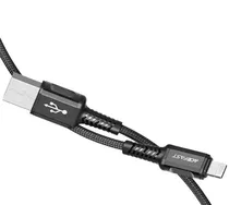 Cable USB Lightning Acefast C1-02 1.2M Negro