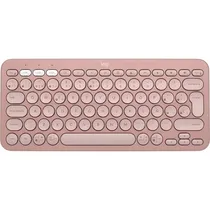 Teclado Sem Fio Logitech Pebble Keys 2 K380S (920-011785) Espanhol com Bluetooth - Rosa