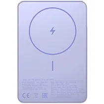 Carregador Portátil Xiaomi Super Slim Magnetic WPB0507S 5000MAH / USB-C - Roxo (BHR08PNGL)
