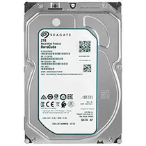 Disco Duro Seagate 2TB Barracuda 3.5" SATA 3 7200RPM Pull - ST2000DM008