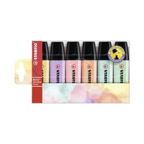 Marcador Stabilo Boss Original Pastel 70/6-2 6 Unidades