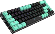 Teclado Redragon Castor K631WG RGB (65% Hotswap) Wireless/BT/Black Switch Red Ingles