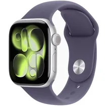 Apple Watch Serie 11 42MM MEU64LW/A GPS Silver Purple Sport Band s/M