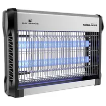 Mata Mosquitos Electrobras MOSQ-OFF2 EBMI-20 - 20W - 2 Lâmpadas Uv - 110V - Branco e Preto