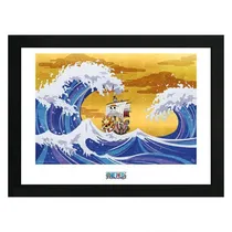 Abystyle Poster One Piece Thousand Sunny Framed Print 80619