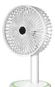 Sate A-F0821 Mini Ventilador Recargable USB Blanco