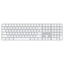 Teclado Wireless Apple Magic Keyboard Numérico MK2C3LL/A Blanco