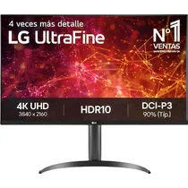 Monitor Gamer Curvo LG Ultrafine 32UR550K-B LED 32" Uhd 4K 60 HZ / 4 MS - Preto